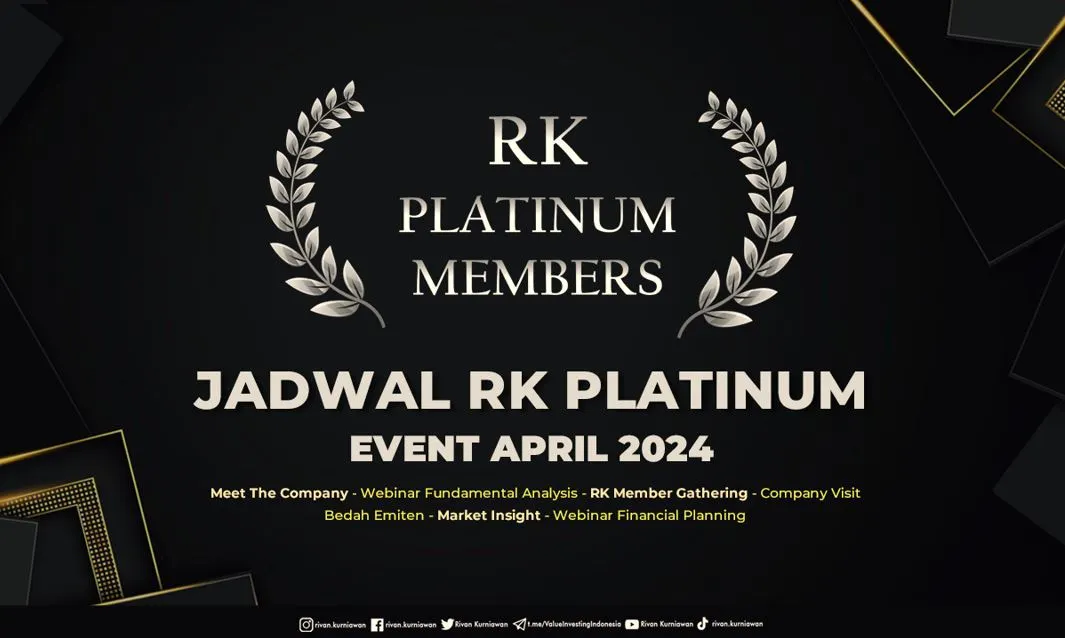 Jadwal RK Platinum – April 2024