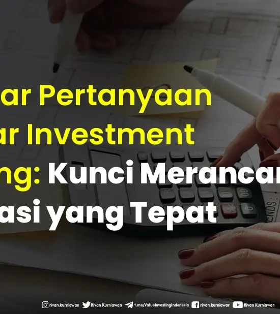 15 Daftar Pertanyaan Seputar Investment Planning