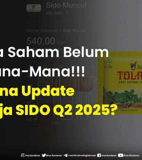 Harga Saham dan Update Kinerja SIDO