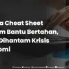 5 Cara Cheat Sheet Saham Bantu Bertahan